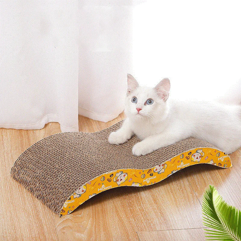Cat Scratcher Sofa | 2-in-1 Bed & Claw Sharpener