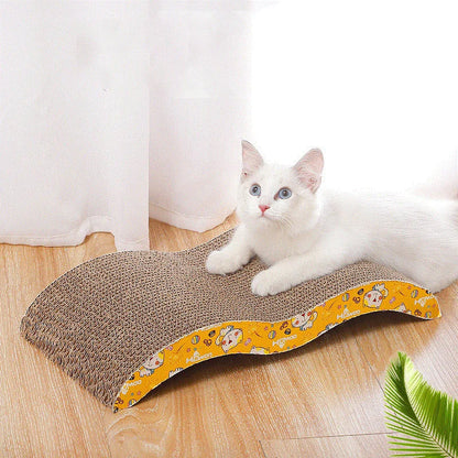 Cat Scratcher Sofa | 2-in-1 Bed & Claw Sharpener