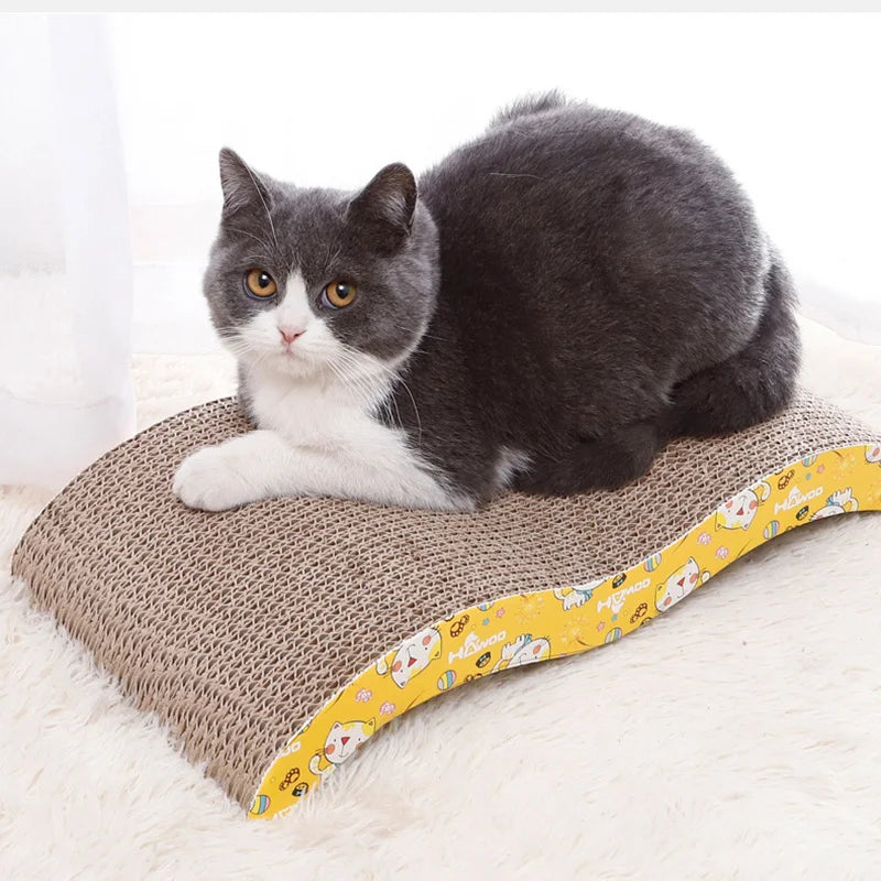 Cat Scratcher Sofa | 2-in-1 Bed & Claw Sharpener